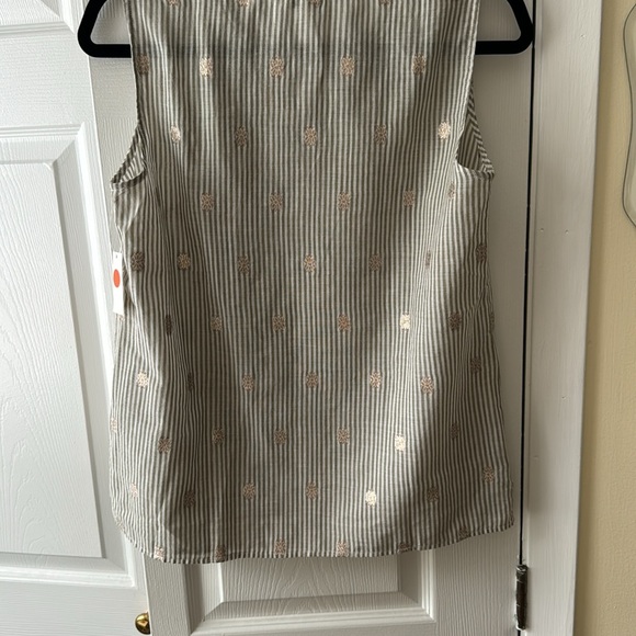 Talbots sleeveless summer top - Picture 2 of 4